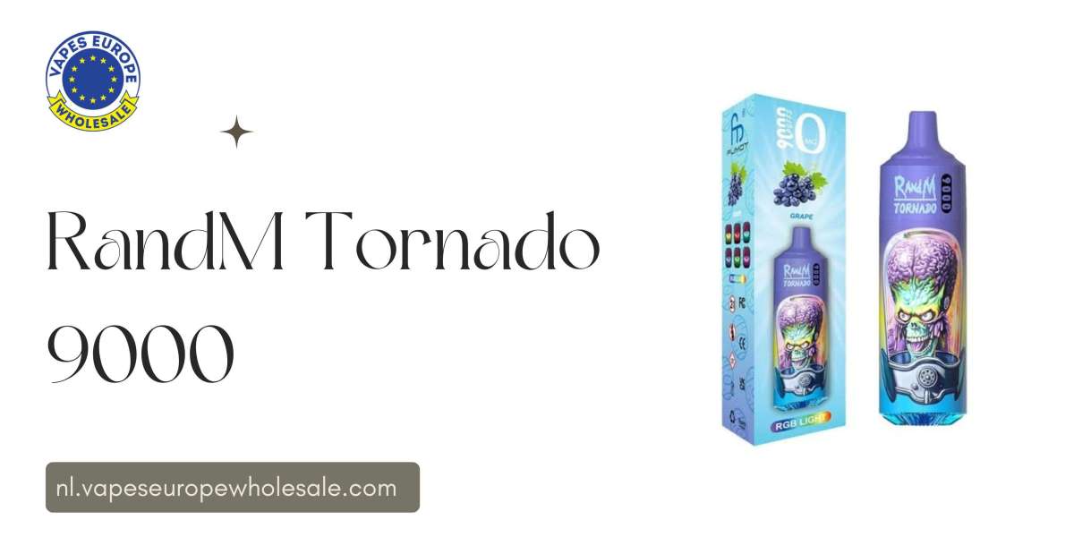RandM Tornado 9000 – De Nieuwe Generatie Wegwerp Vape