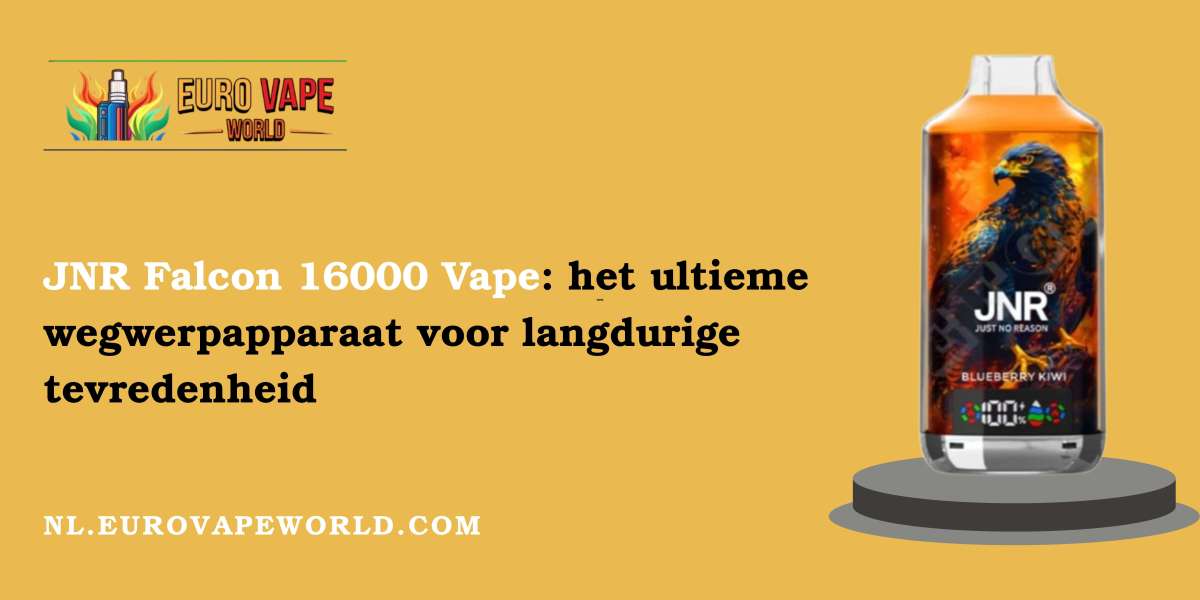 JNR Falcon 16000 Vape: het ultieme wegwerpapparaat voor langdurige tevredenheid
