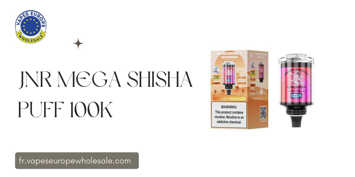 JNR Mega Shisha Puff 100K : L’Expérience Ultime du Vapotage Haute Capacité