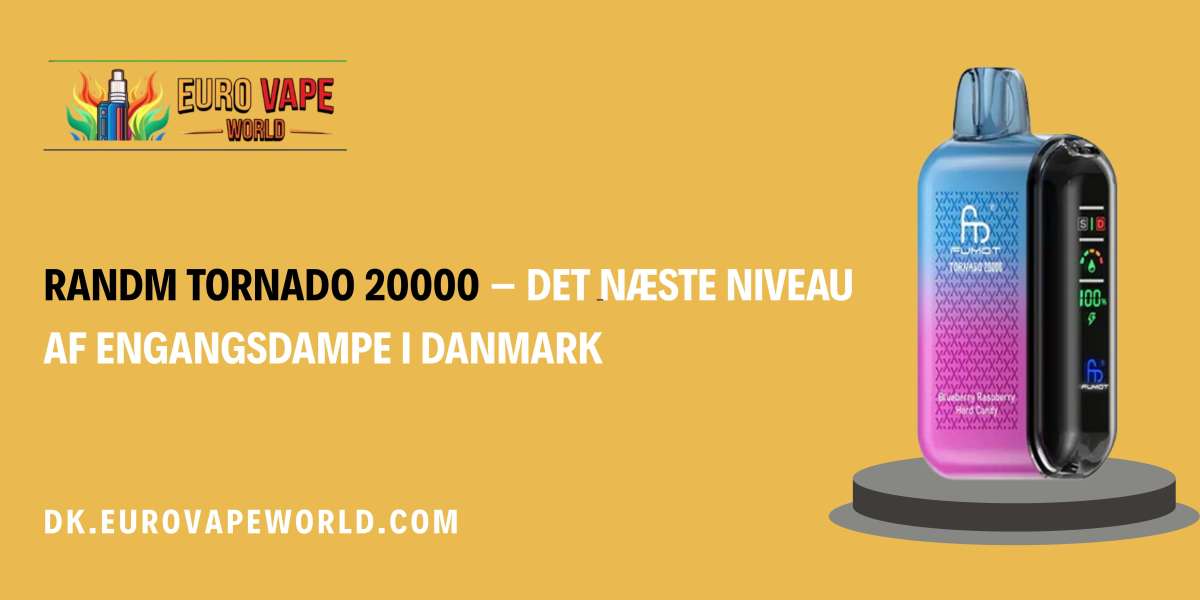 RandM Tornado 20000 – Det næste niveau af engangsdampe i Danmark