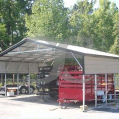 Triple-Wide Vertical Roof Carport 26x21x8 | Cardinal Carports Profile Picture