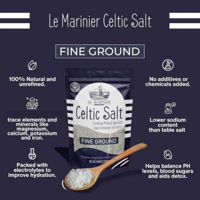 Buy Le Marinier Celtic Salt Fine Ground, 1.1lb Profile Picture