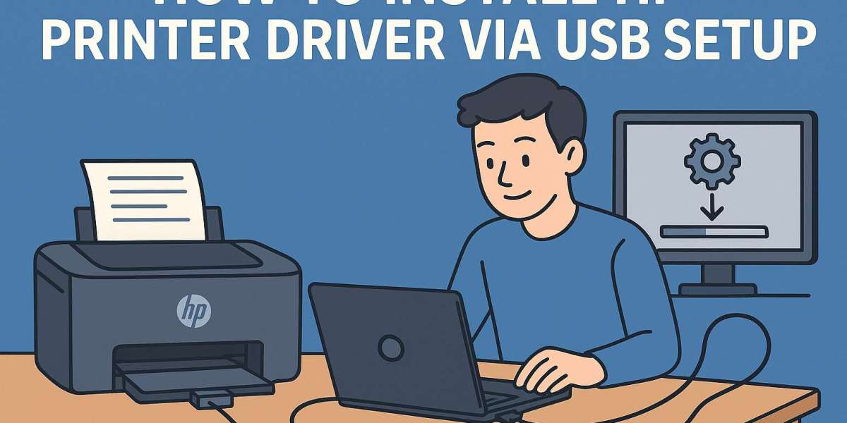 How To Install HP Printer Driver via USB Setup