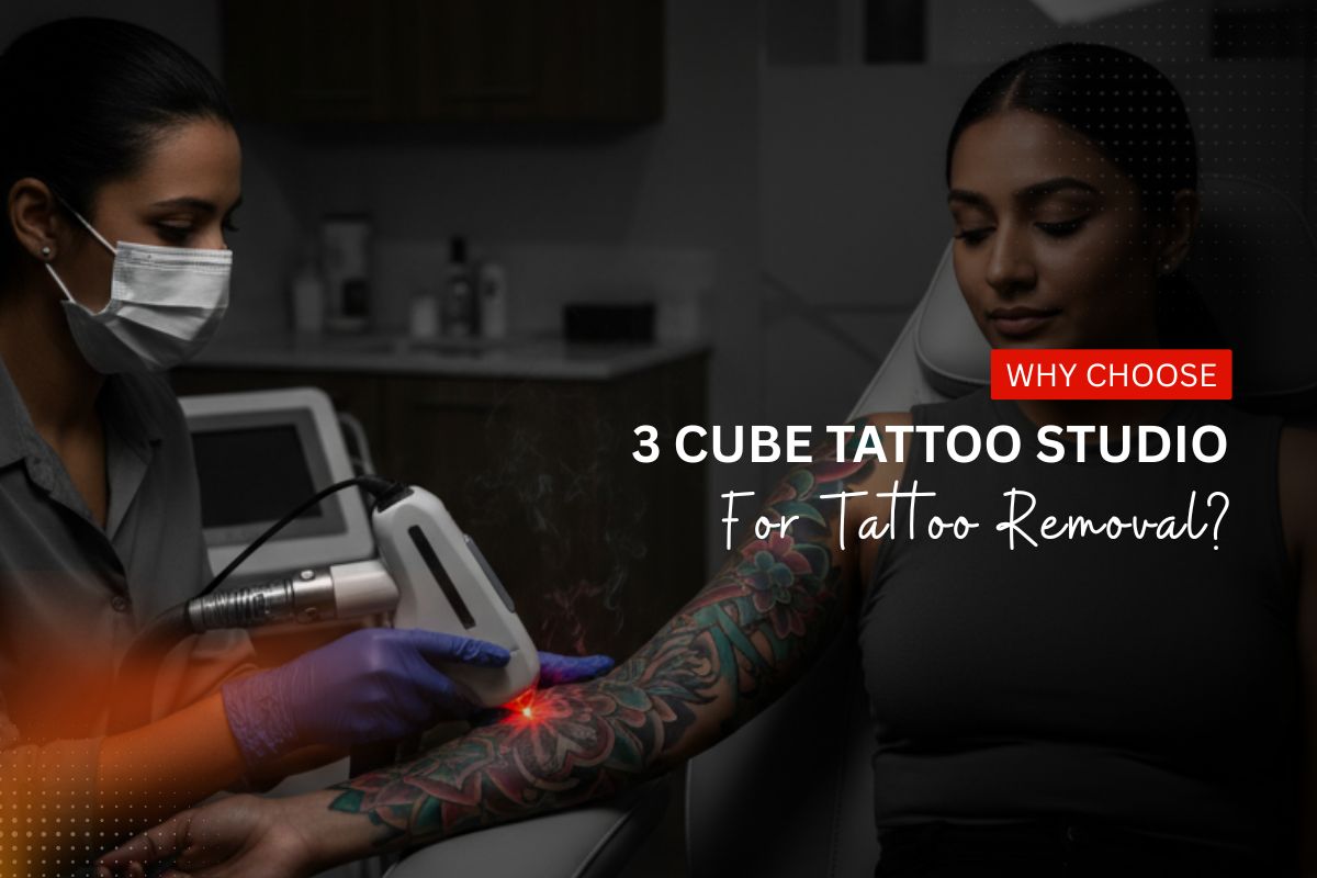 Why 3 Cube Tattoo for Tattoo Removal in Kolkata?