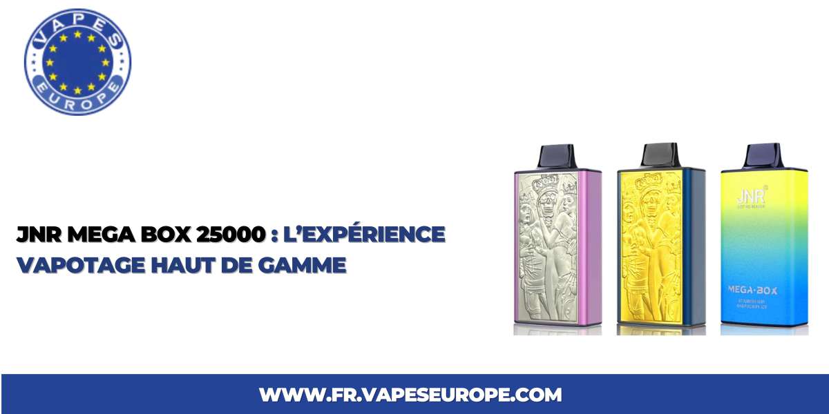 JNR Mega Box 25000 : L’Expérience Vapotage Haut de Gamme