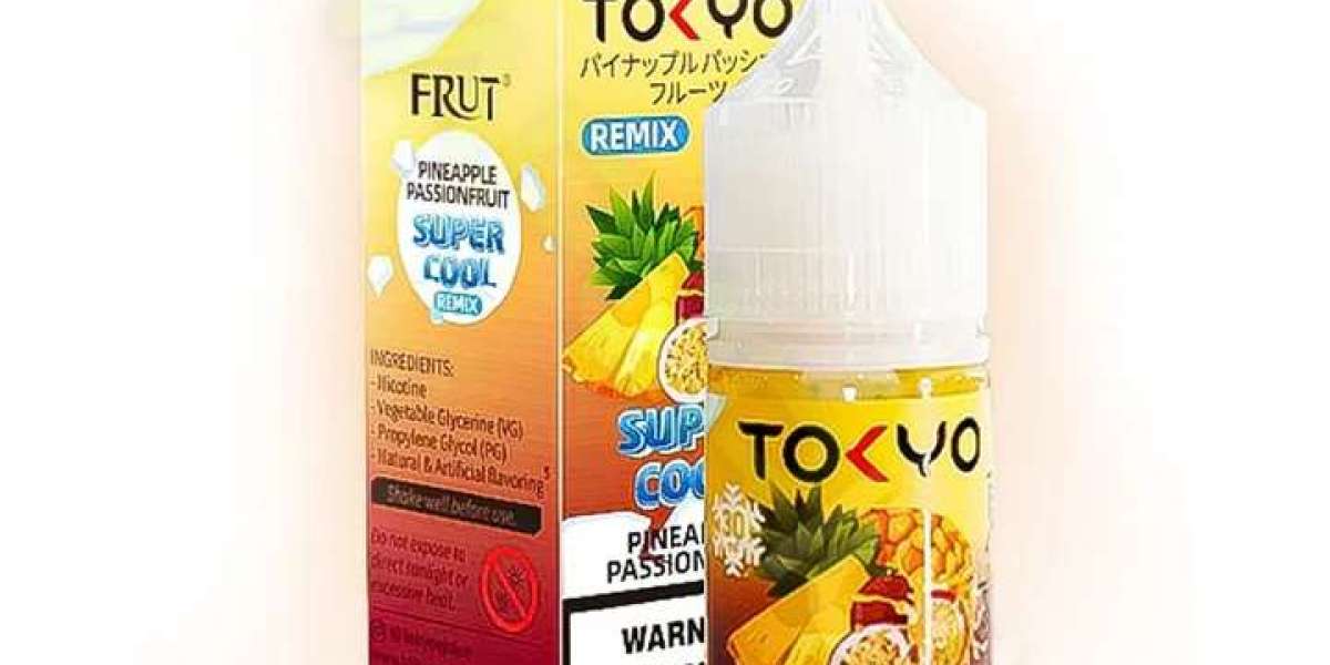 Tokyo Super Cool Pineapple Passionfruit: A Burst of Tropical Freshness in Every Puff