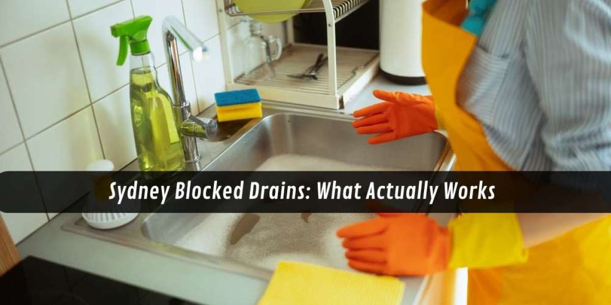 Sydney Blocked Drains: What Actually Works