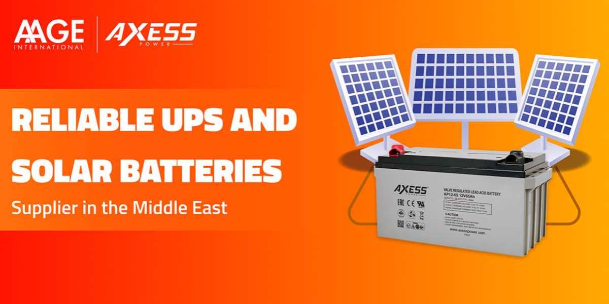 Reliable UPS and Solar Batteries Supplier in the Middle East