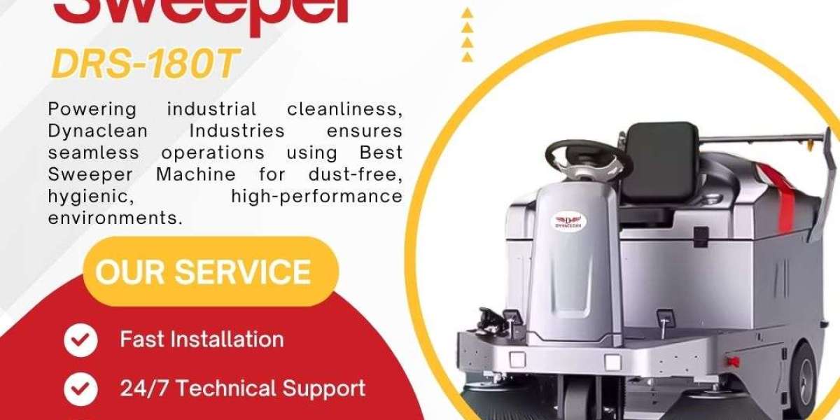 Dynaclean Industries Provides Modern Solutions Using Best Sweeper Machine For Urban Roads