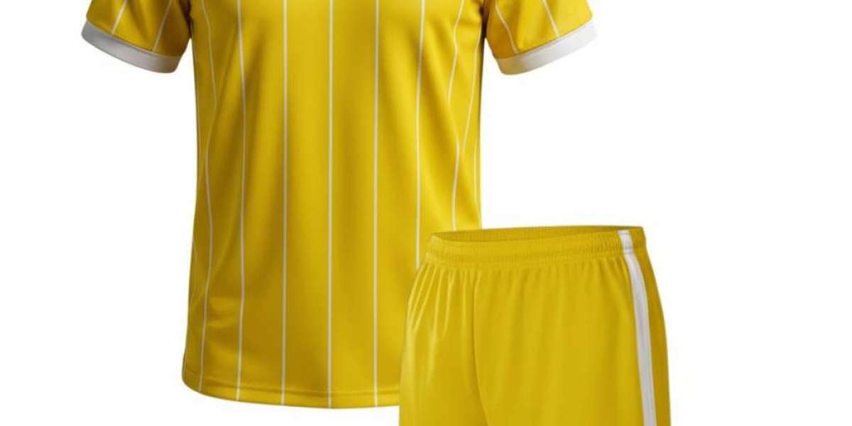 Custom Football Kits in Yellow: Standing Out with Style