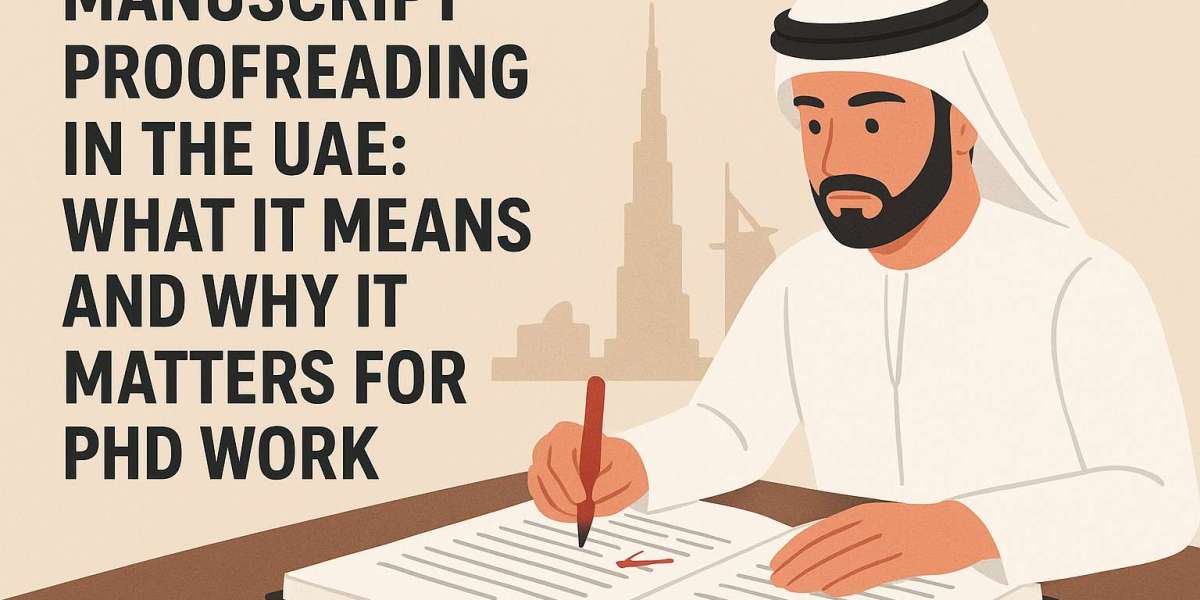 Manuscript Proofreading in the UAE: What It Means and Why It Matters for PhD Work