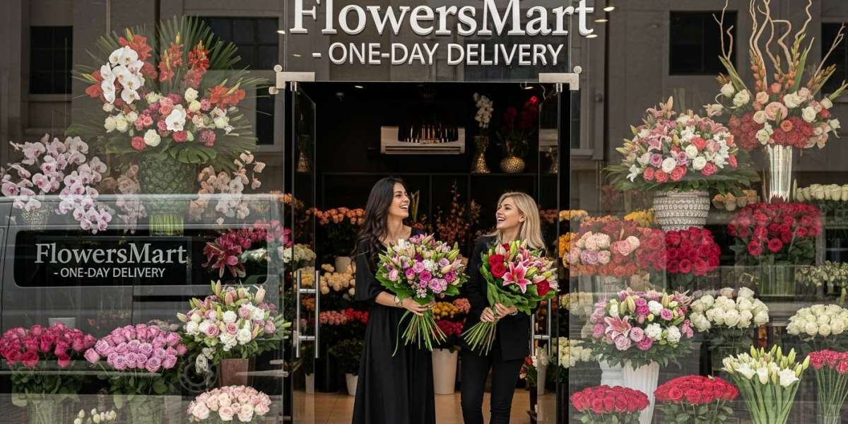FlowersMart Real Flower Shop in Ajman for High-end Bouquets and One-Day Delivery