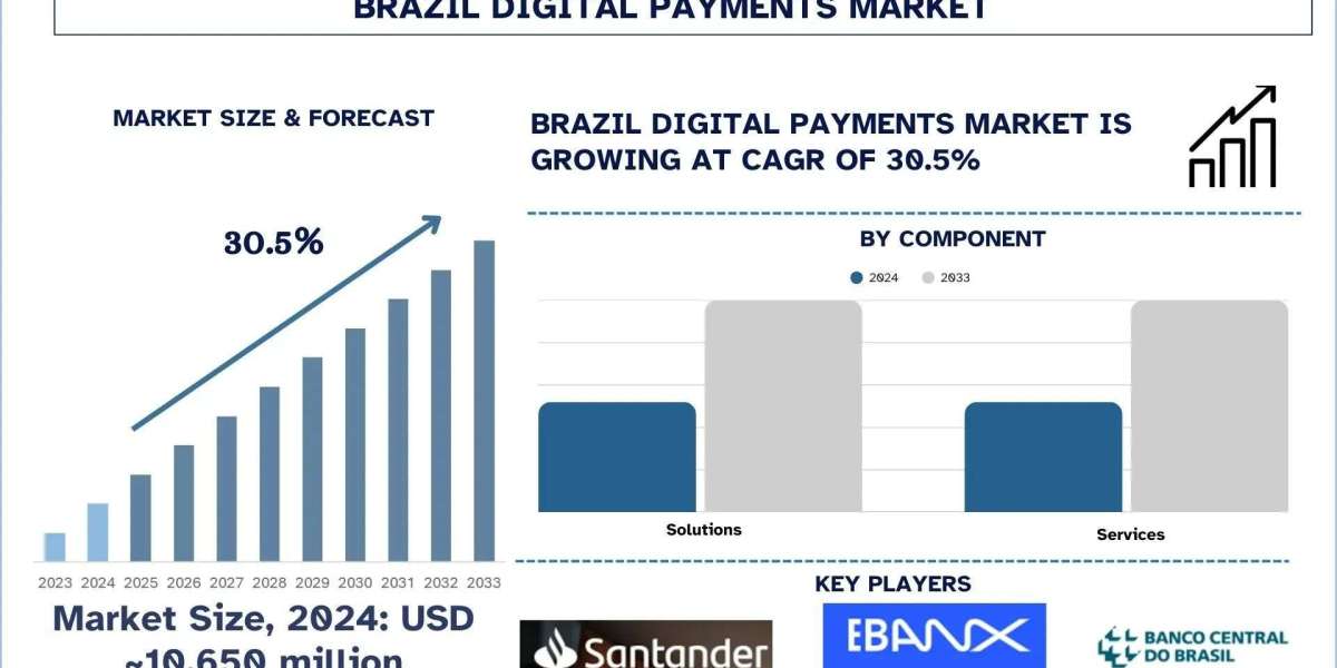 Brazil Digital Payments Market Size, Share, Growth & Research Report, 2033 | UnivDatos