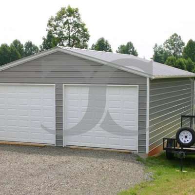 Vertical Roof, 20′W × 26′L × 9′H | 2-Car Custom Garage Profile Picture