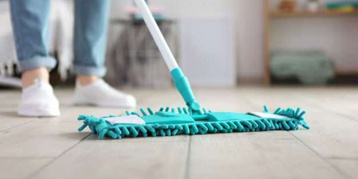 Porcelain Floor Cleaning