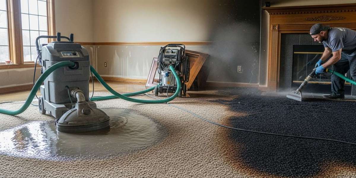 Carpet Cleaning Services for Flooded or Fire-Damaged Homes