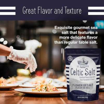 Buy Le Marinier Celtic Salt Flower of Salt, 8.81oz Profile Picture