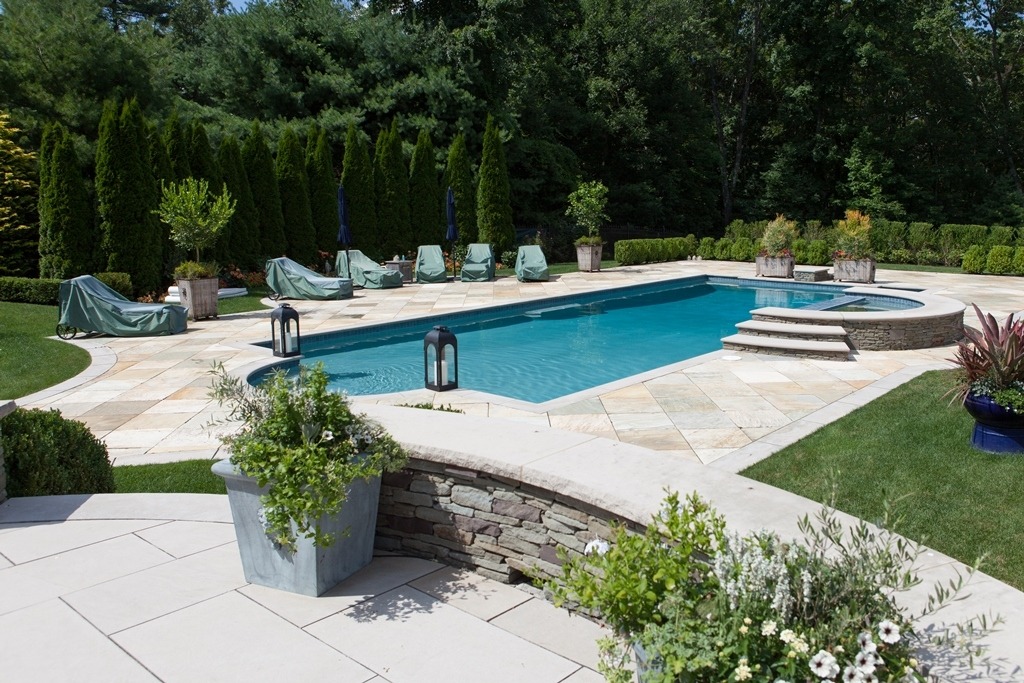 More Than a Patio: An Entertaining Space Built with Natural Stone – @pcaconcrete on Tumblr