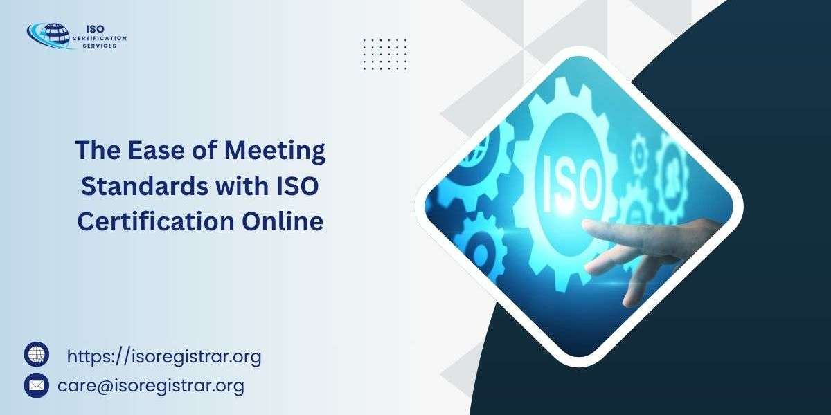 The Ease of Meeting Standards with ISO Certification Online
