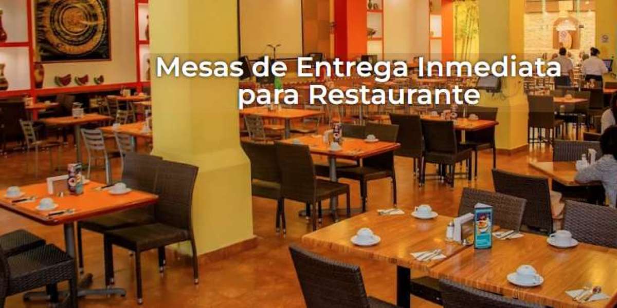 Mesas de Entrega Inmediata para Restaurante: Modelos Disponibles Hoy