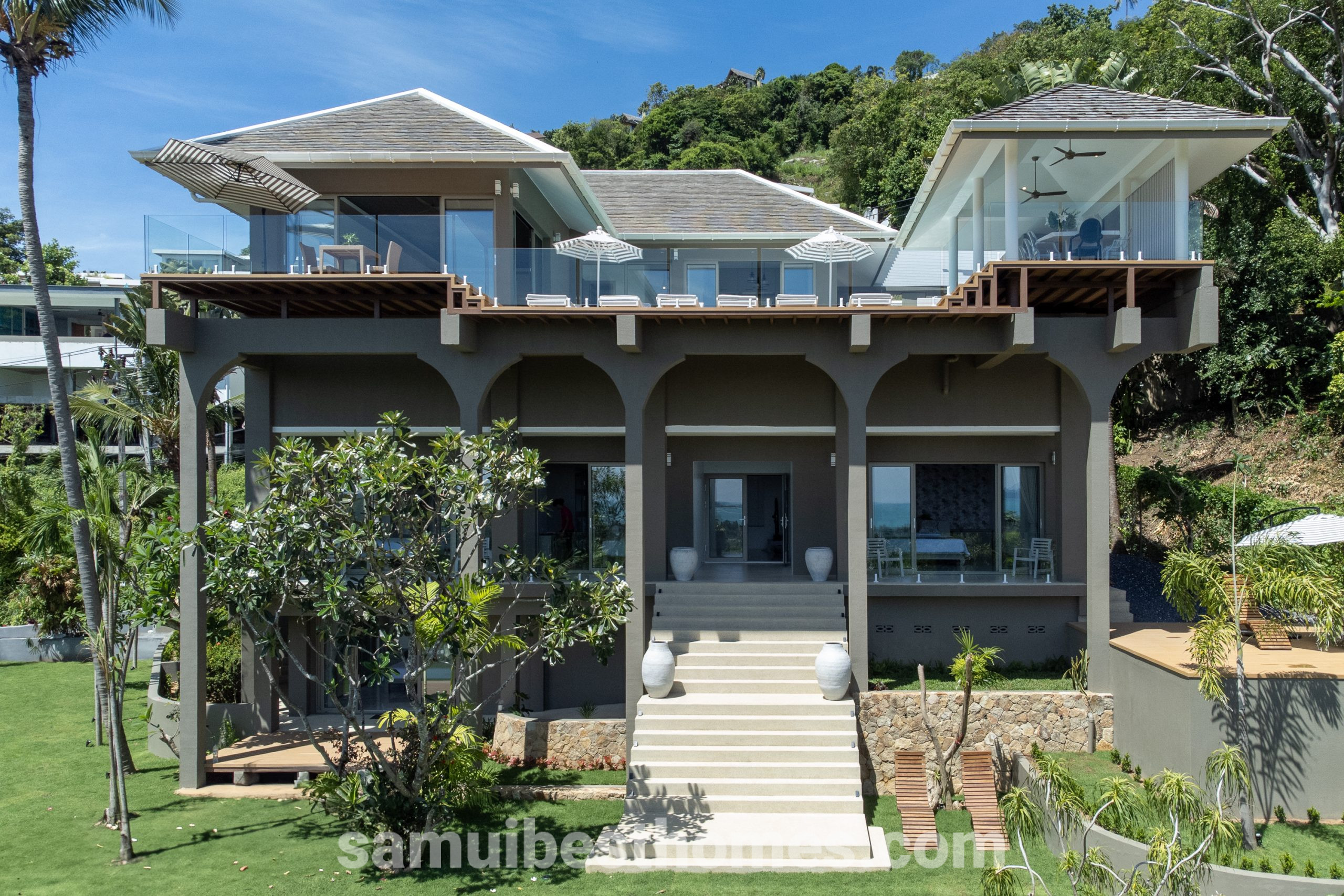 Bophut Luxury Hillside Villas for Sale | Ocean View Koh Samui
