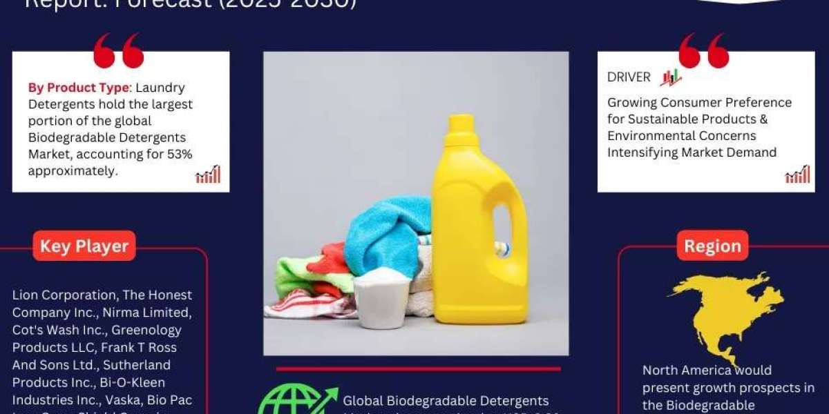 Biodegradable Detergents Industry Insights & Future Growth by 2030