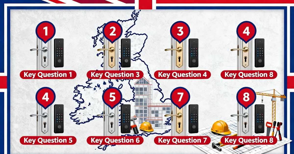 Bulk Door Locks in the UK: 8 Questions to Help Builders Pick the Right Type