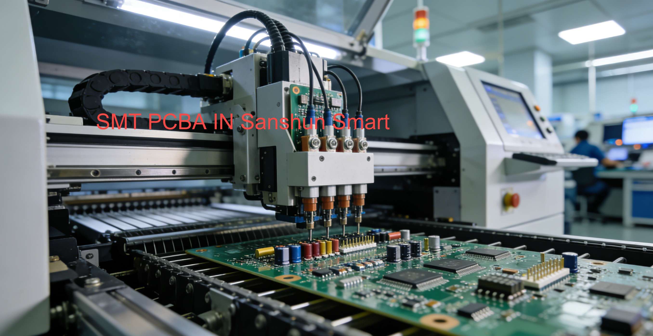 SMT PCBA manufacturing in Sanshun Smart