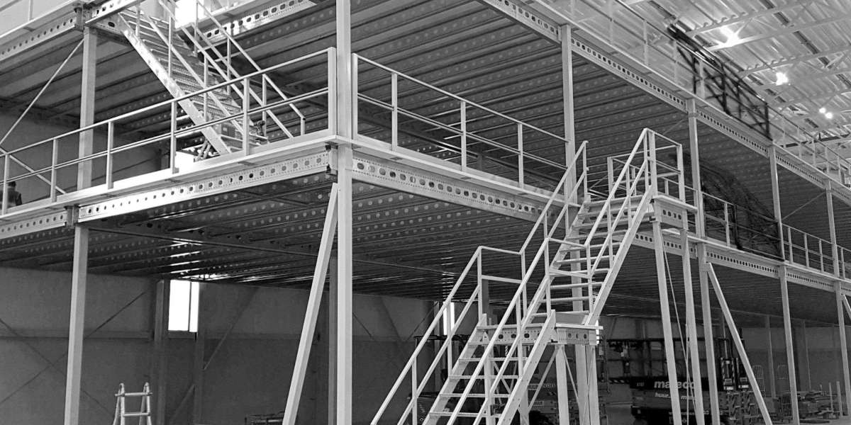 Mezzanine Workspace Platforms for Offices, Warehouses, and Production Areas