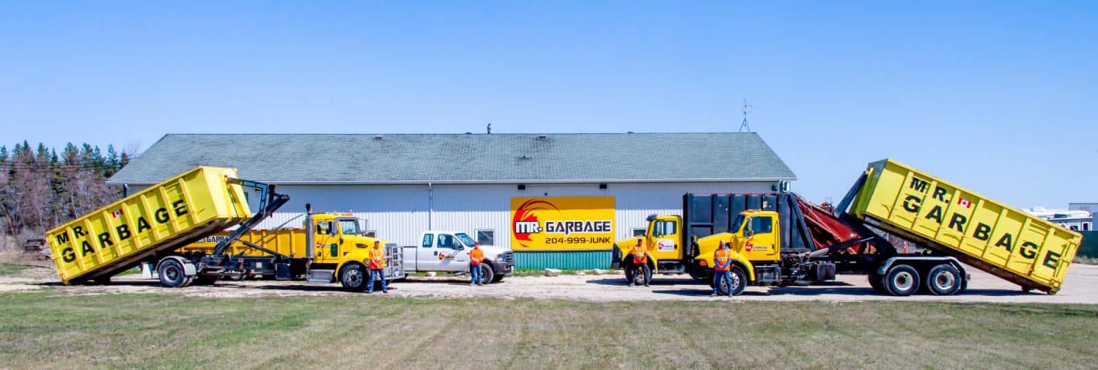 Mr. Garbage™ | Canada’s Fastest Bin Rentals & Junk Removal Pros