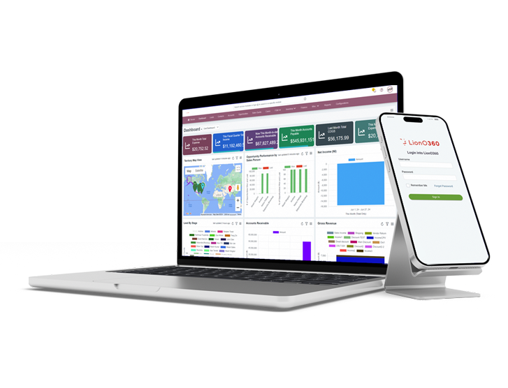 LionOBytes | LionO360 CRM & FSM Software for Businesses