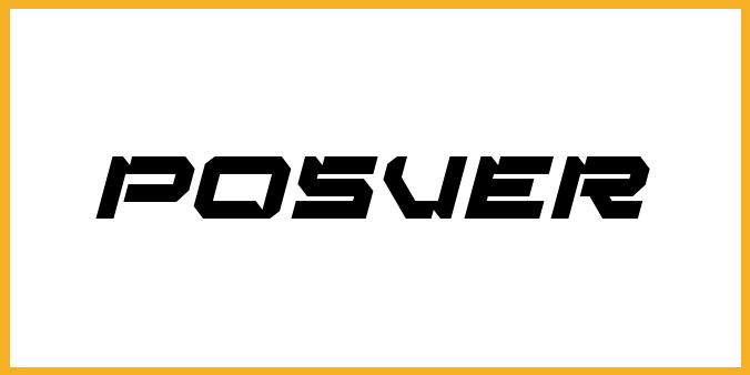 Posver Regular Font | Free Font Download | Download Thousands of Fonts for Free