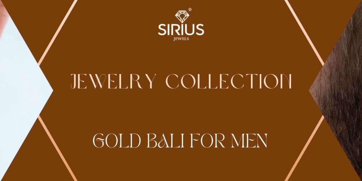 Stylish Gold Bali for Men with Modern Finish – SiriusJewels