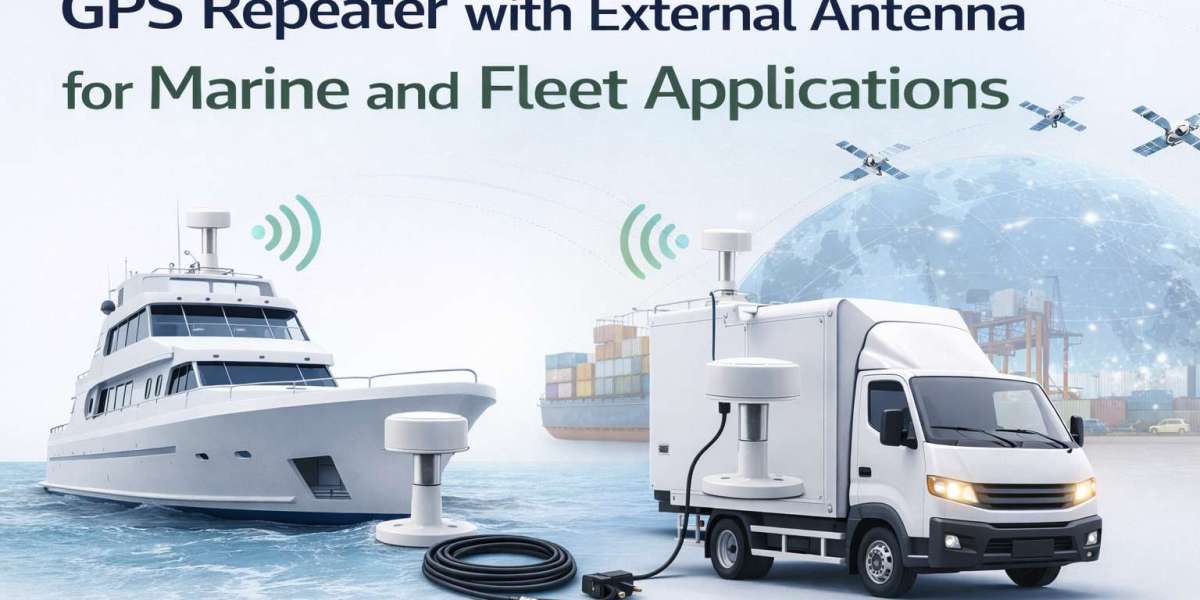 GPS Repeater with External Antenna for Marine and Fleet Applications