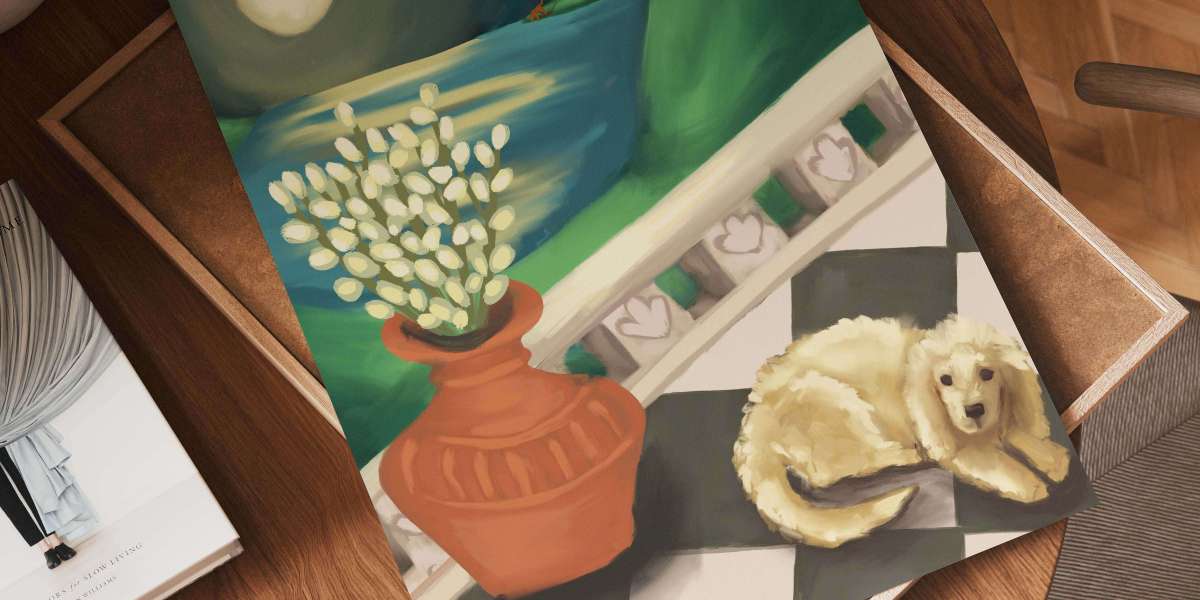 How Moon Canvas Painting Creates a Calm & Meditative Atmosphere at Home