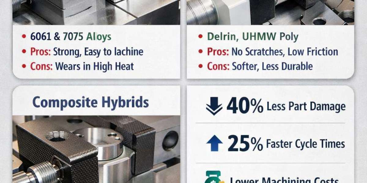 Top Materials Used in Soft Jaws Manufacturing: A 2026 Guide