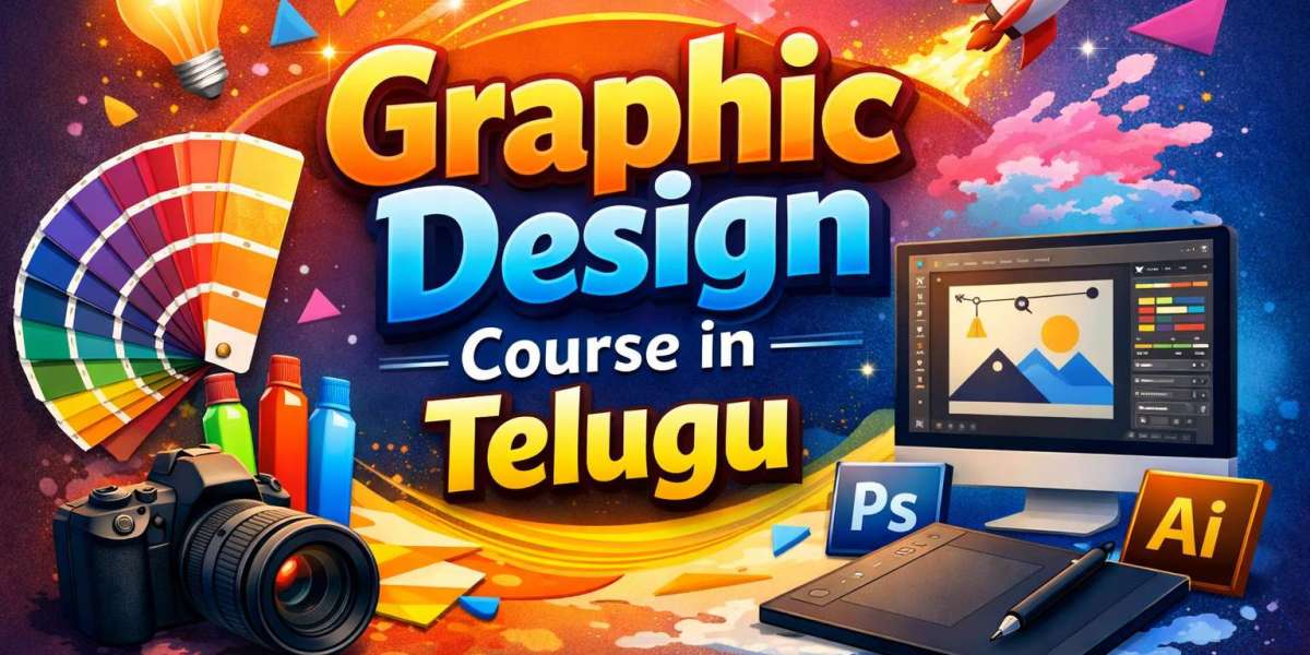 Graphic Design Course in Telugu – A Complete Beginner’s Success Guide to Learn, Practice, and Earn