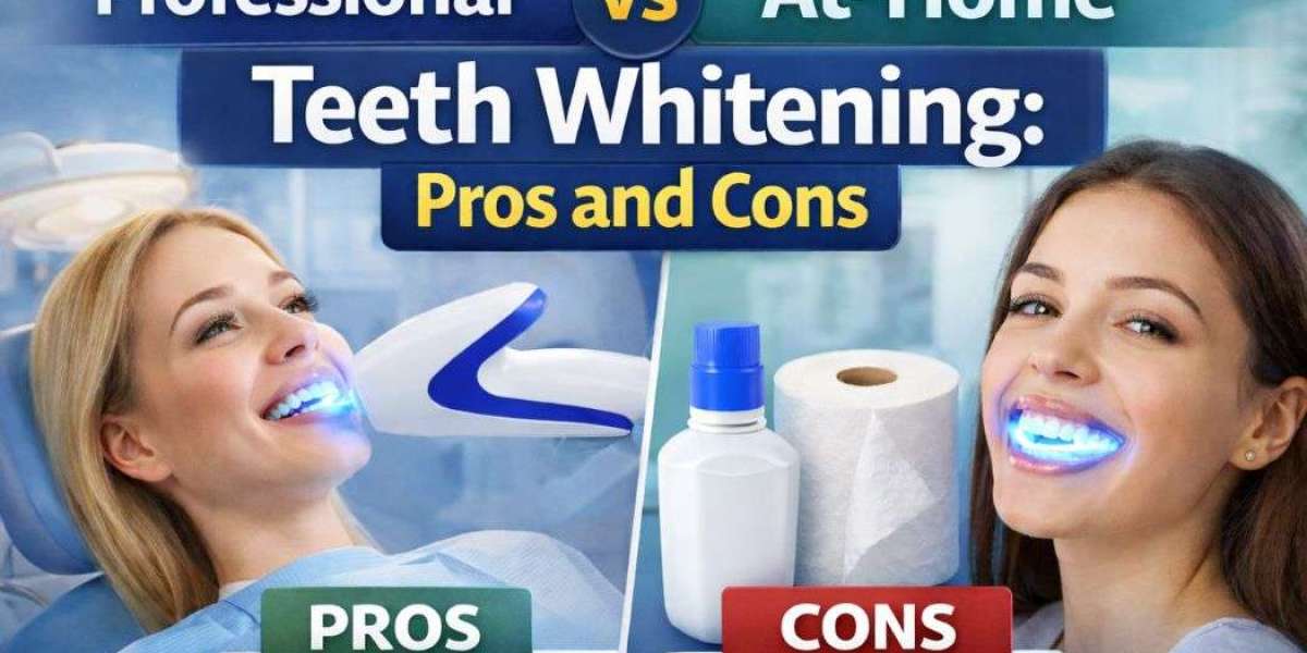 Professional vs At-Home Teeth Whitening in Kolkata