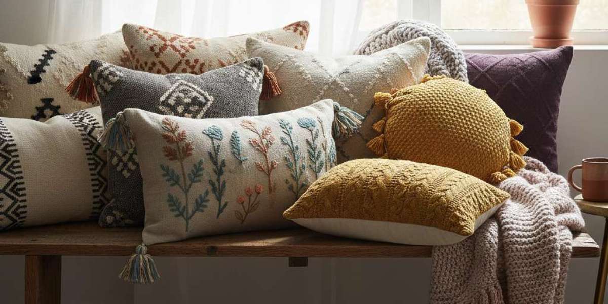 Handmade Cushions with Traditional Charm