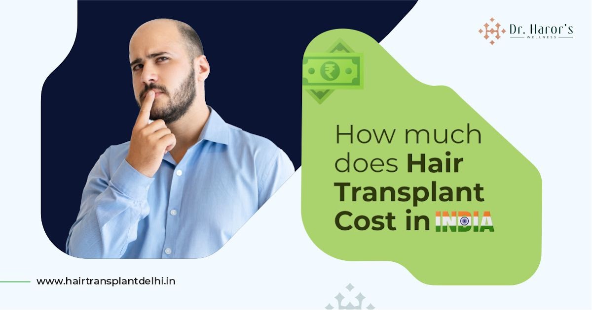 How Much Does Hair Transplant Cost in India?