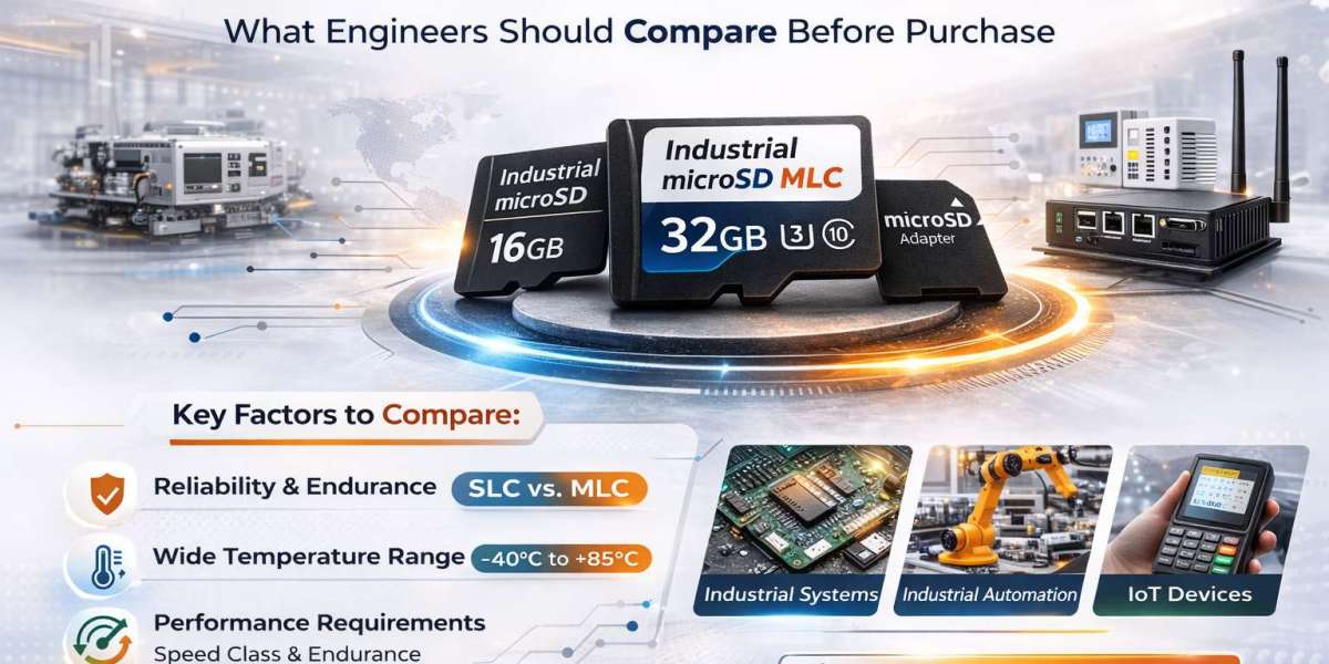 Industrial microSD for IPC and IoT Devices: What Engineers Should Compare Before Purchase