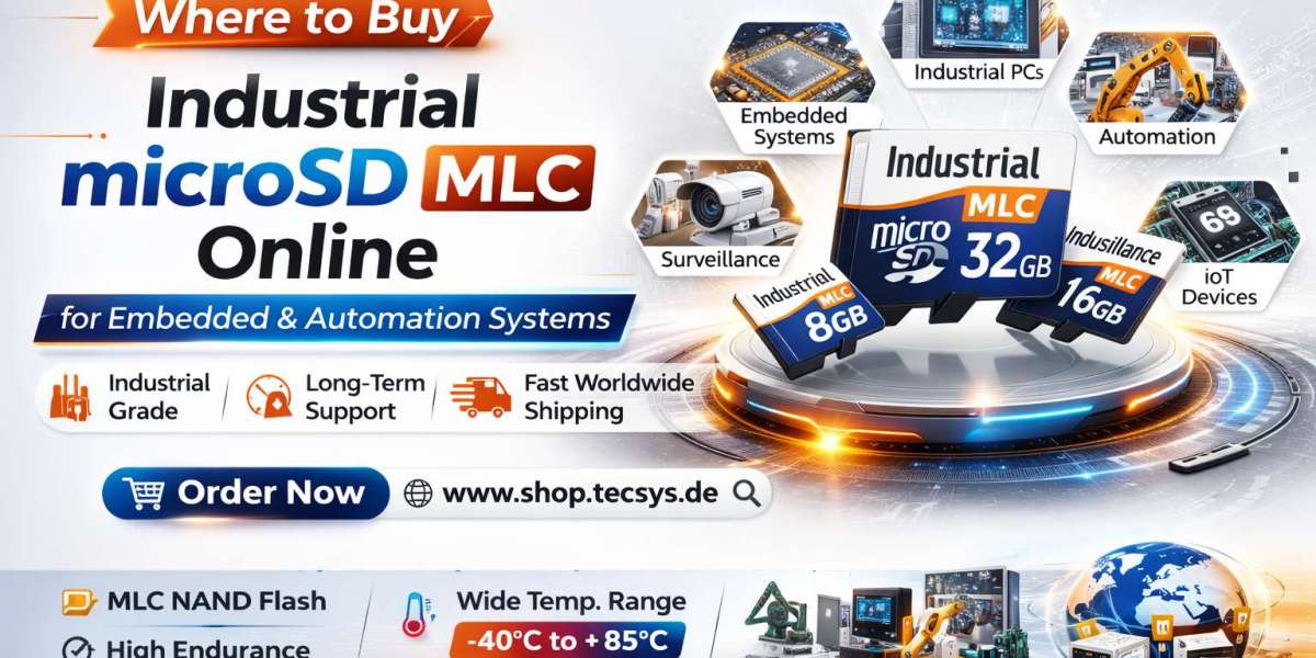 Where to Buy Industrial microSD MLC Online for Embedded and Automation Systems