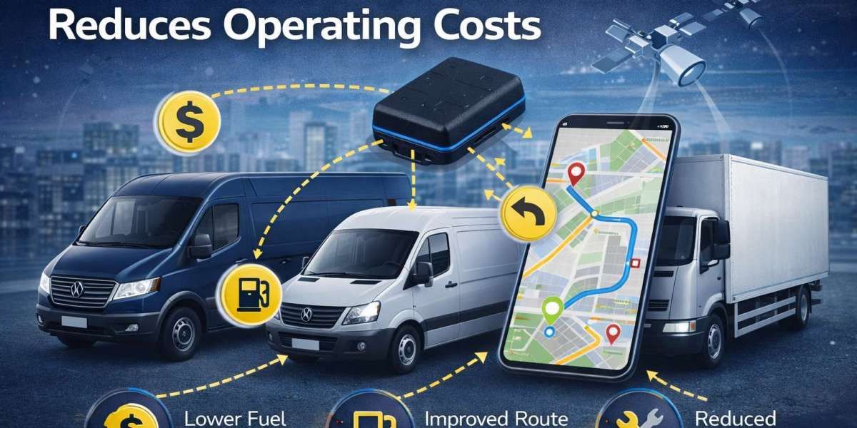 How a GPS Tracker for Fleet Vehicles Reduces Operating Costs