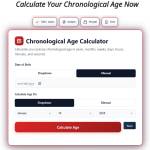 Chrono Age Calculator