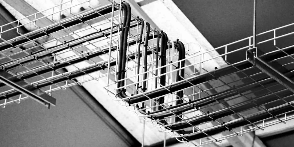 Charola Tipo Malla para soporte flexible en tendidos de cables