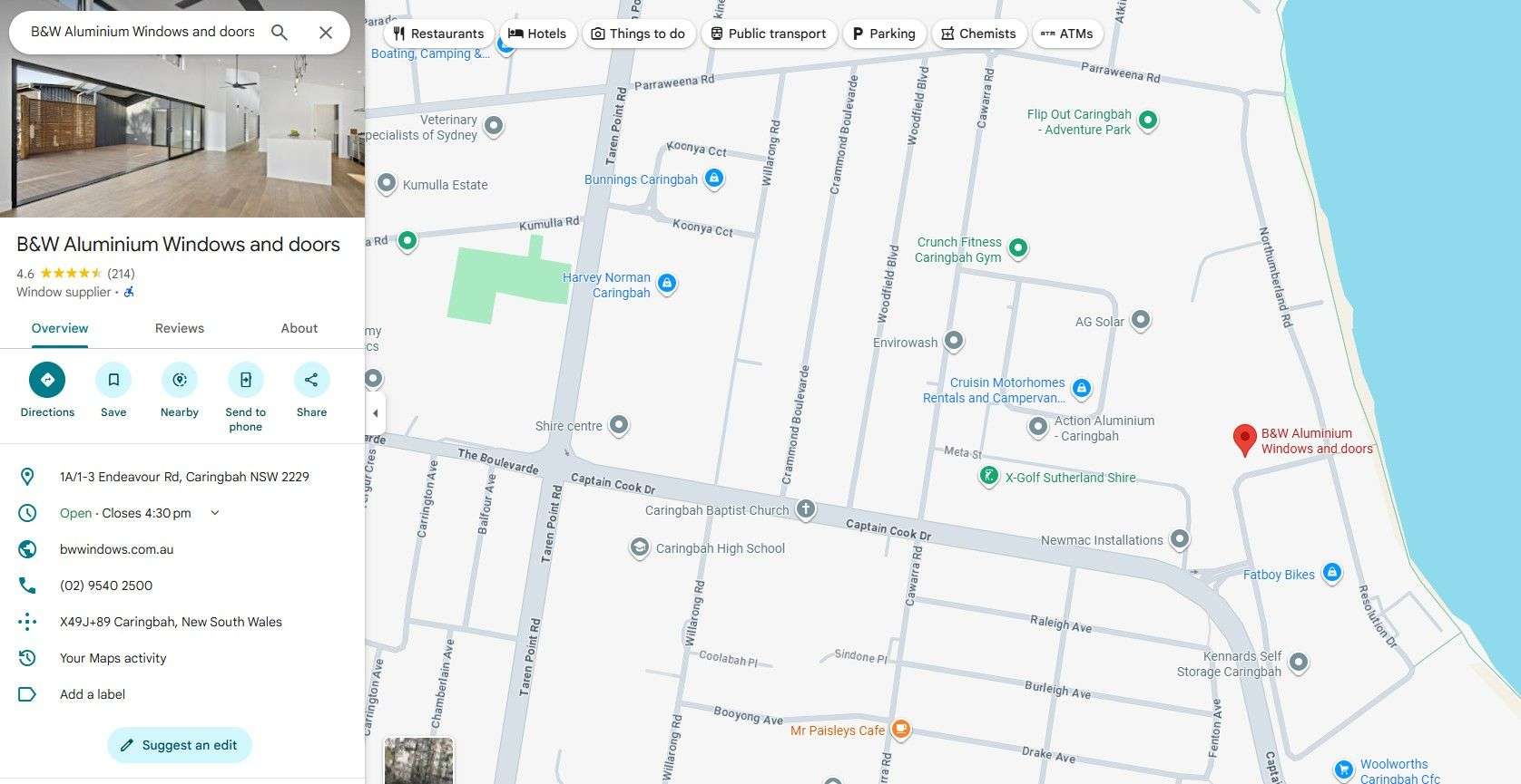 aluminium windows and doors near me