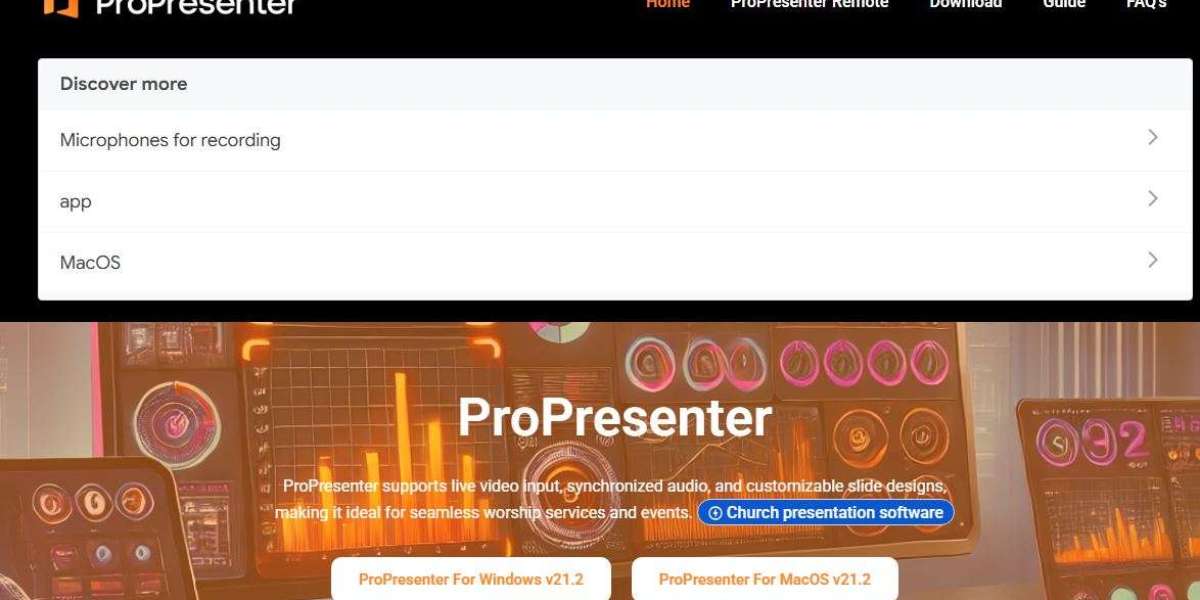 ProPresenter: The Ultimate Presentation Software for Live Events