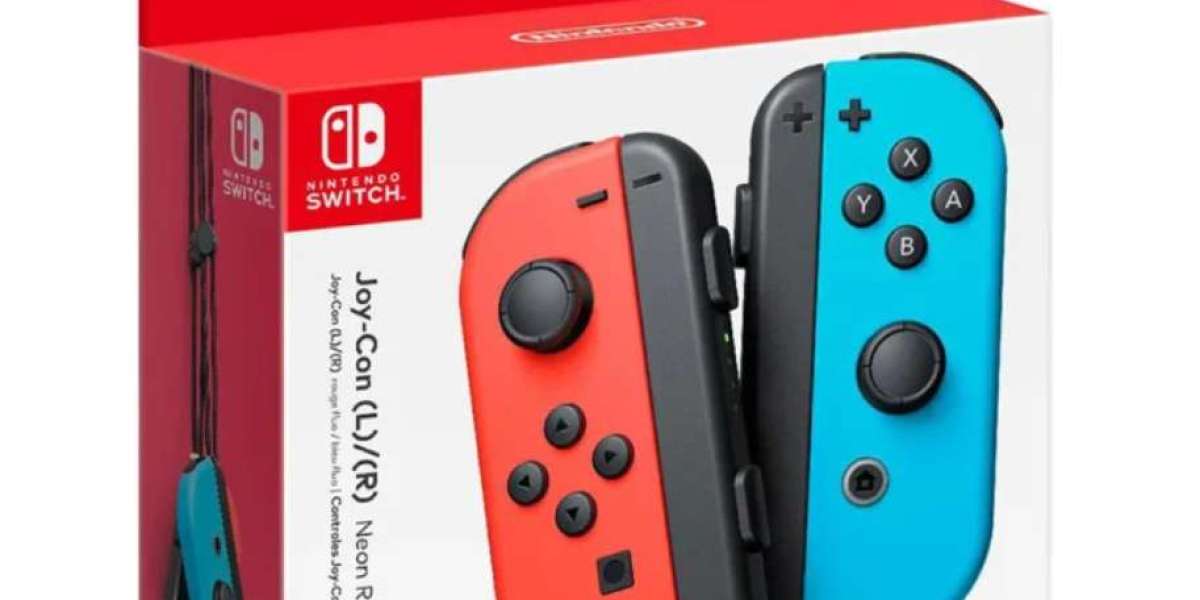 Nintendo Switch JoyCon Red and Blue – Original Controllers at Game Park Pakistan