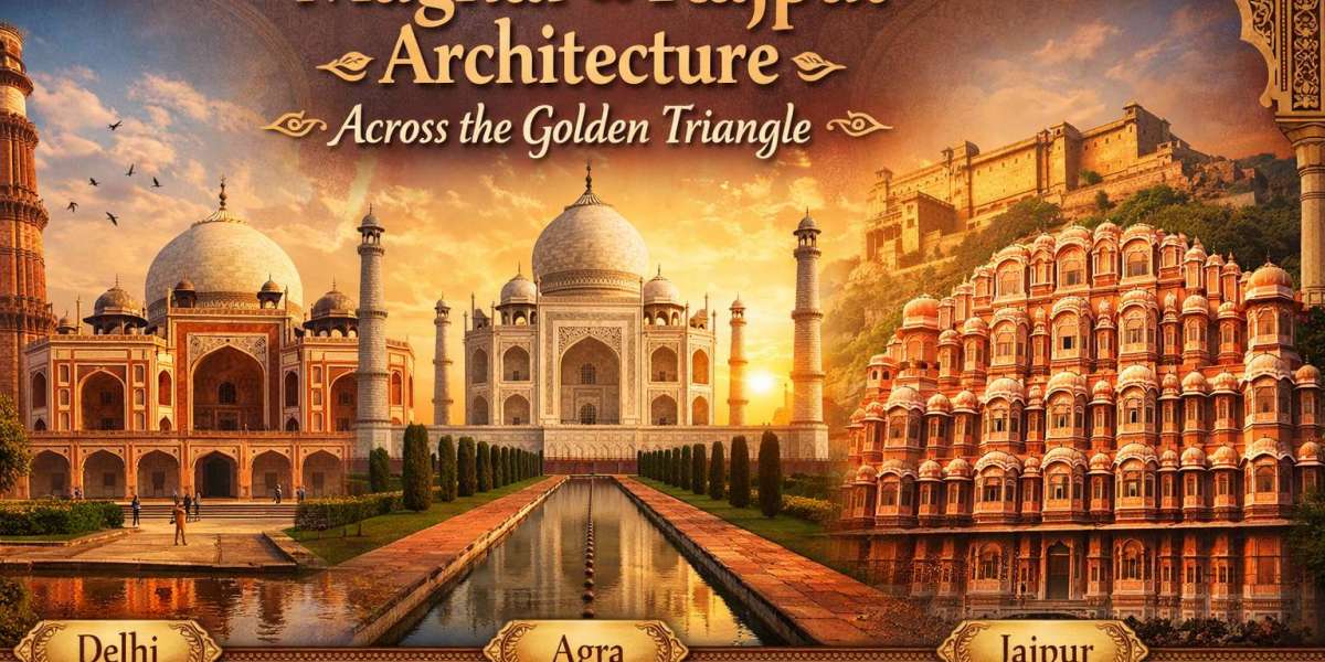 Mughal and Rajput Architecture Across the Golden Triangle