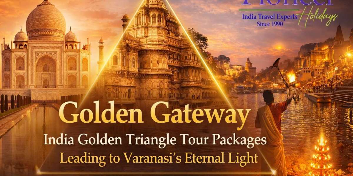 Golden Gateway: India Golden Triangle Tour Packages Leading to Varanasi's Eternal Light